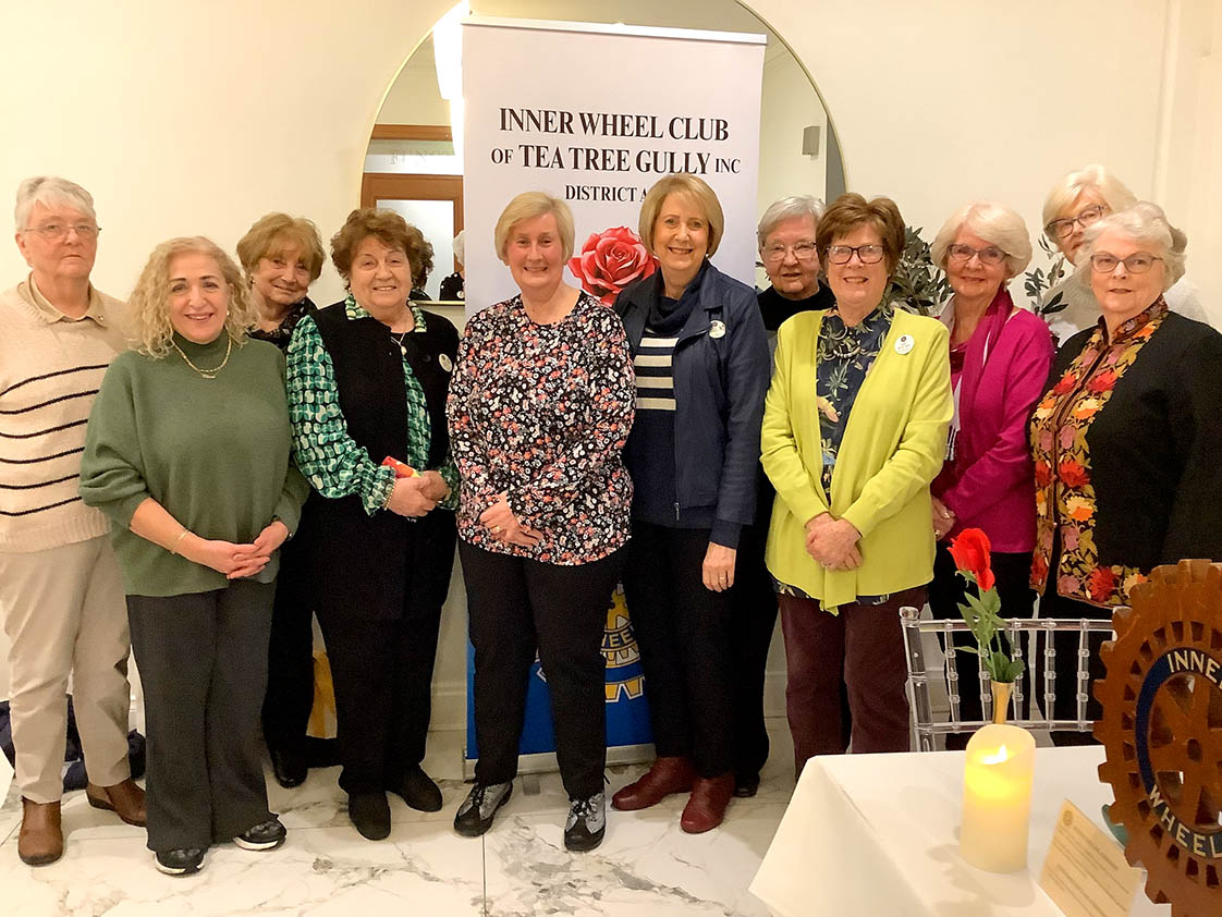 Inner Wheel Tea Tree Gully club members